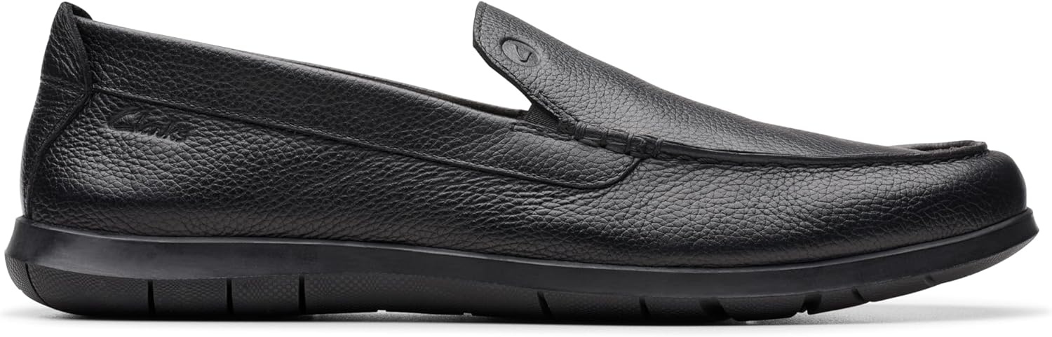 image:imageClarks Mens Flexway StepBlack Leather