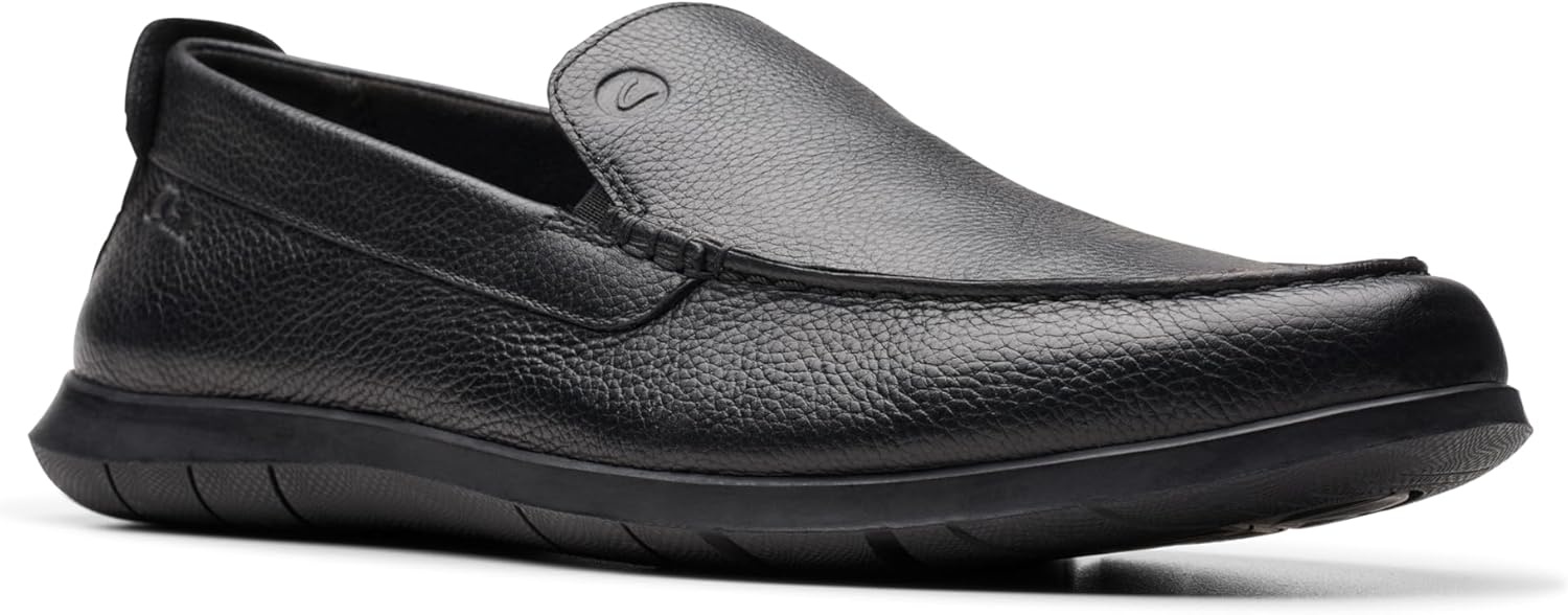 image:imageClarks Mens Flexway StepBlack Leather