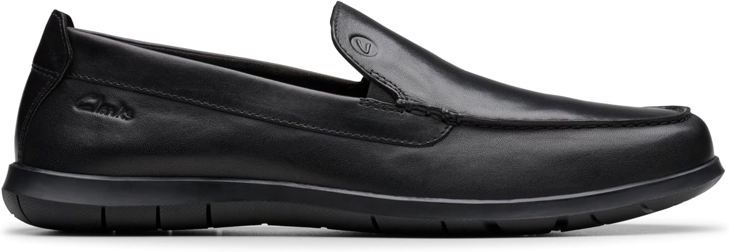 image:imageClarks Mens Flexway StepBlack Smooth