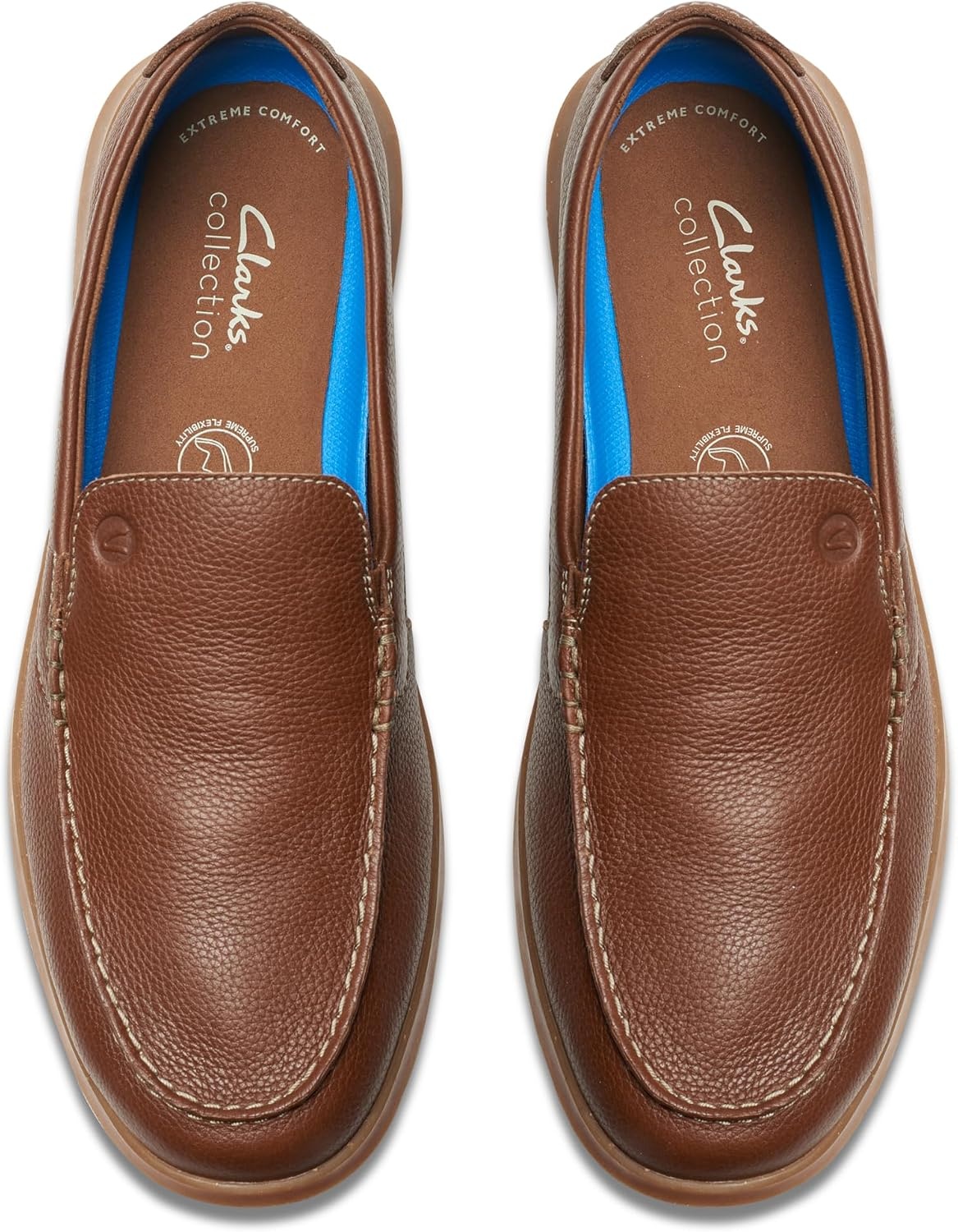image:imageClarks Mens Flexway StepLight Brown Lea