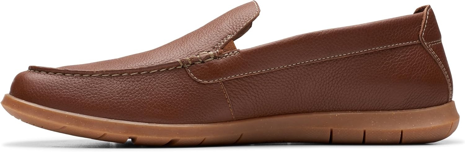 image:imageClarks Mens Flexway StepLight Brown Lea