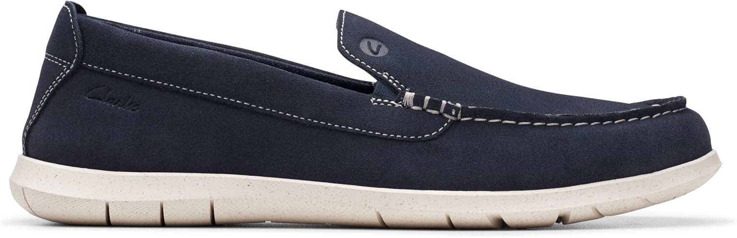 image:imageClarks Mens Flexway StepNavy Suede