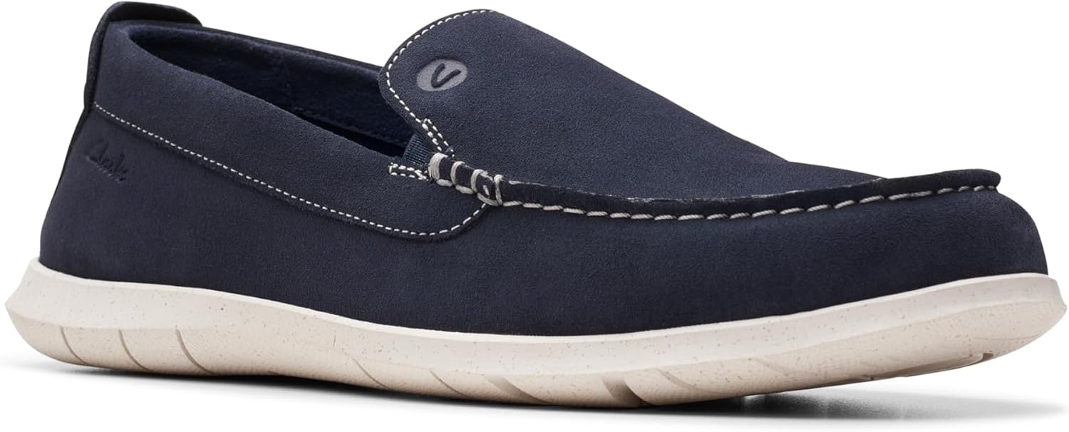 image:imageClarks Mens Flexway StepNavy Suede