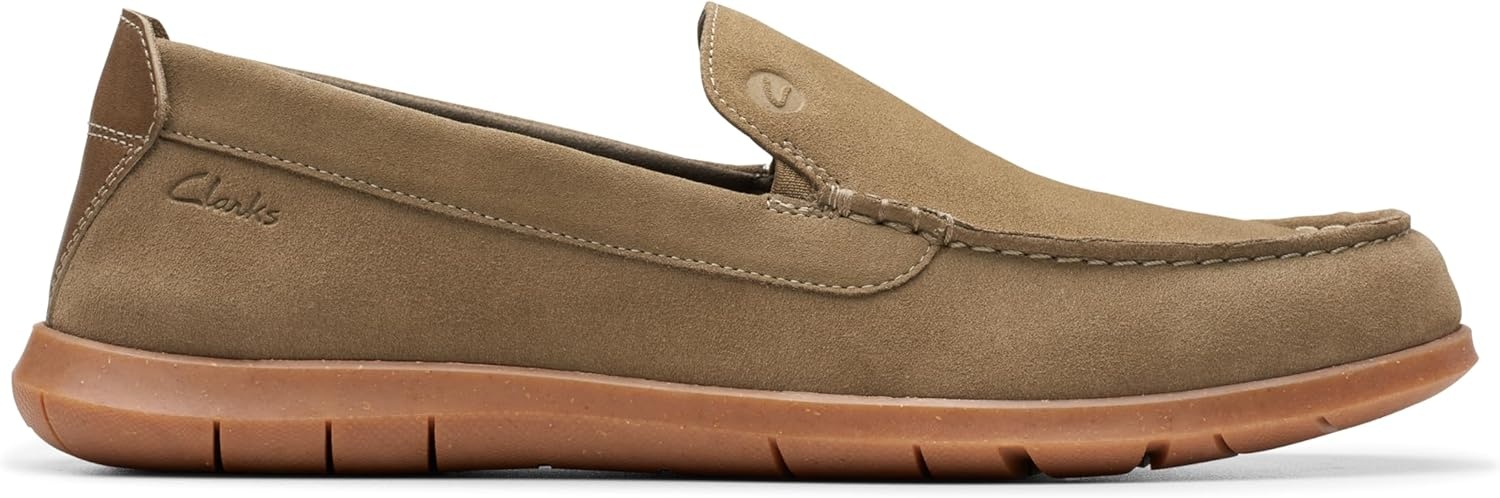 image:imageClarks Mens Flexway StepOlive Suede