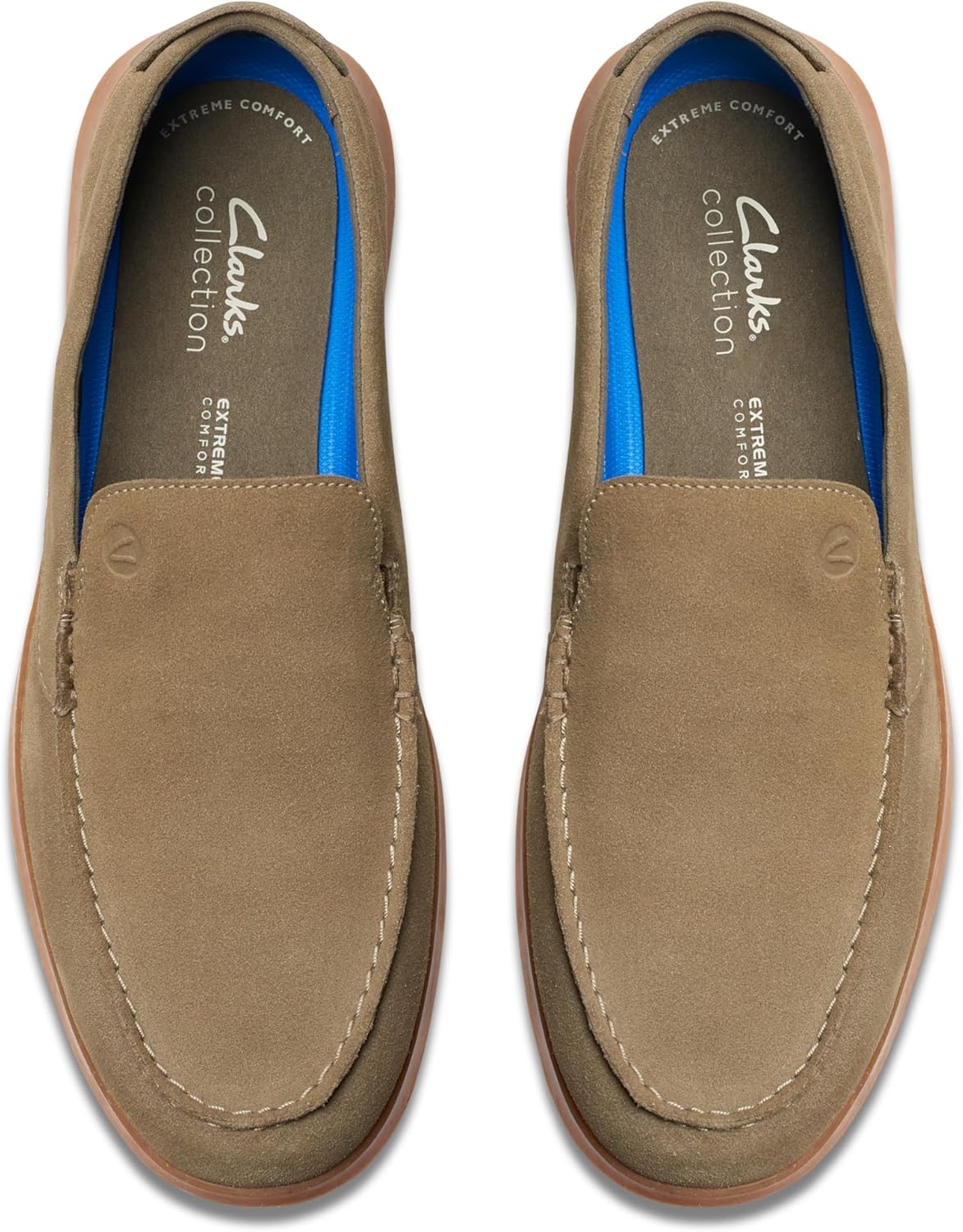 image:imageClarks Mens Flexway StepOlive Suede