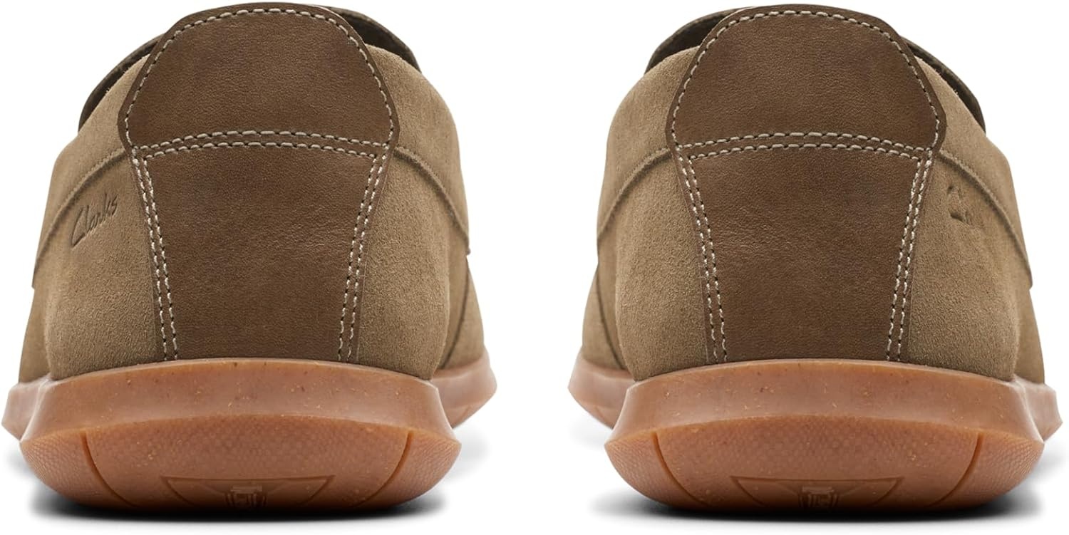image:imageClarks Mens Flexway StepOlive Suede
