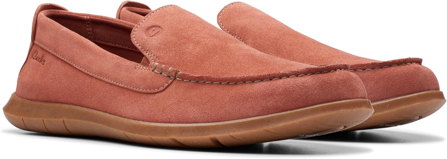 image:imageClarks Mens Flexway StepRed Suede