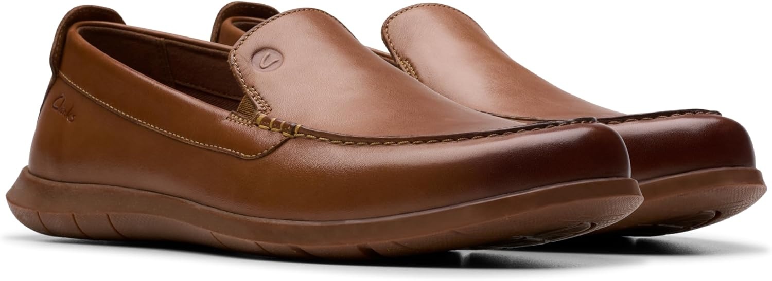 image:imageClarks Mens Flexway StepTan Leather