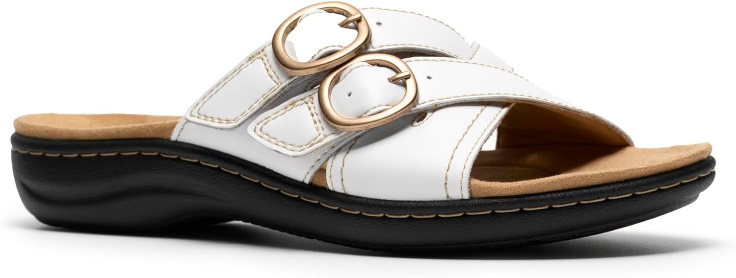 image:imageClarks Womens Laurieann OpalWhite Leather