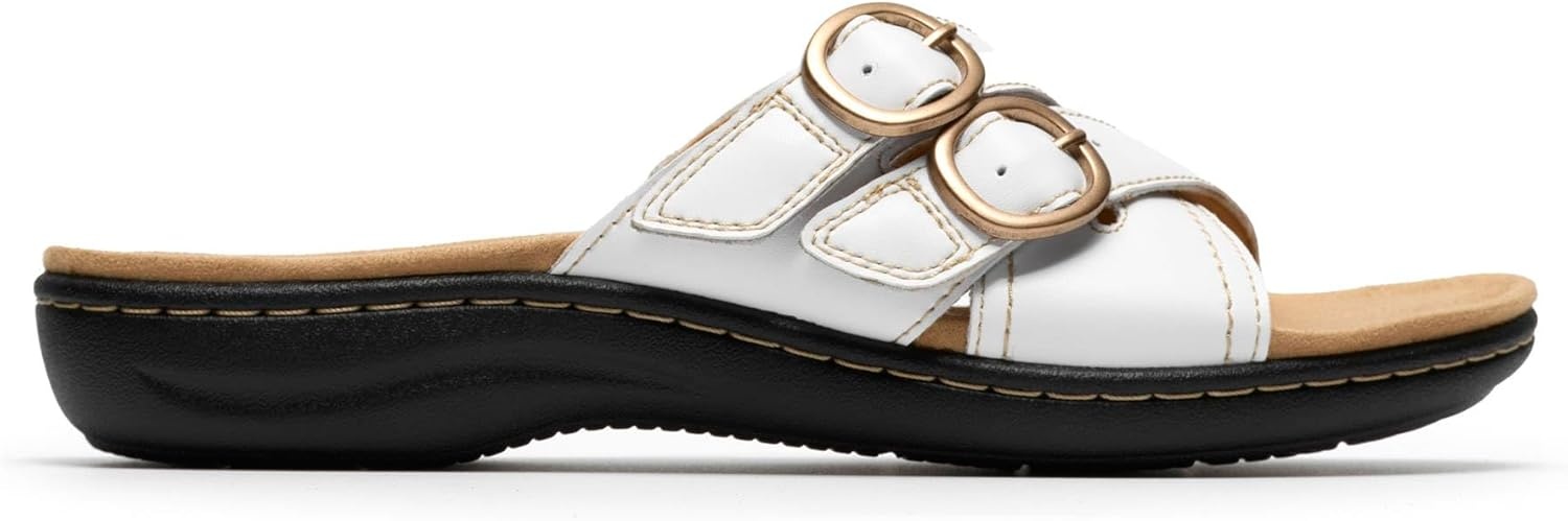 image:imageClarks Womens Laurieann OpalWhite Leather
