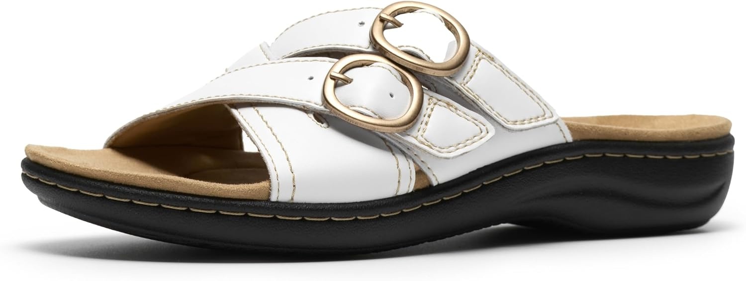 image:imageClarks Womens Laurieann OpalWhite Leather