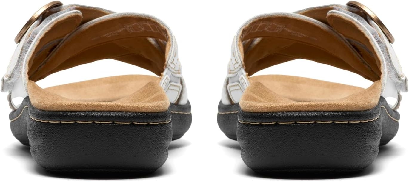 image:imageClarks Womens Laurieann OpalWhite Leather