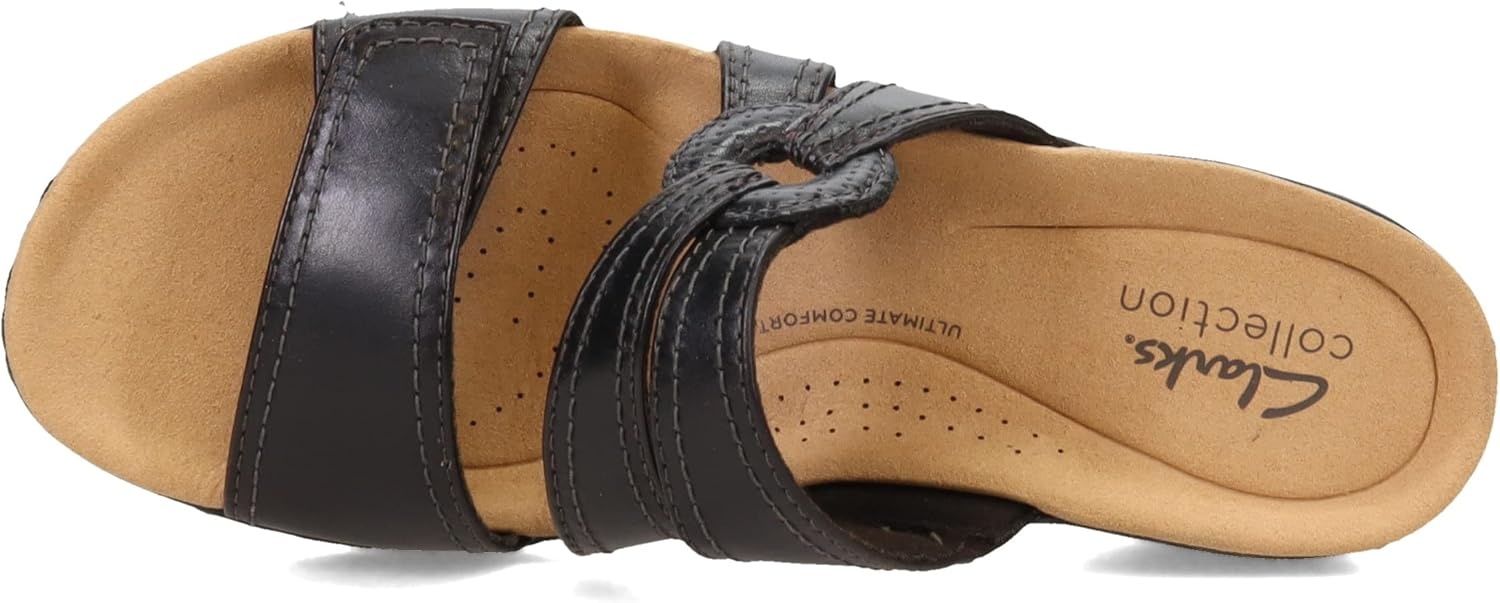 image:imageClarks Womens Merliah CoralBlack Leather