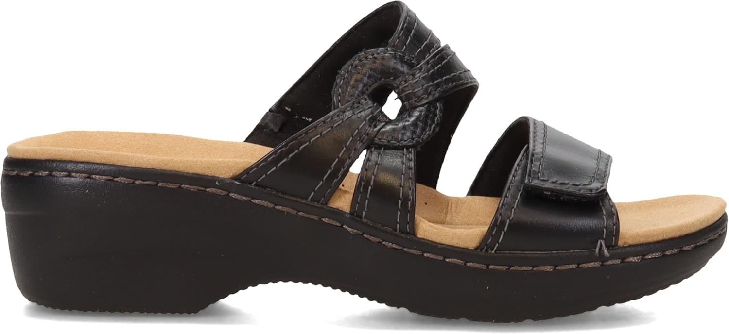 image:imageClarks Womens Merliah CoralBlack Leather