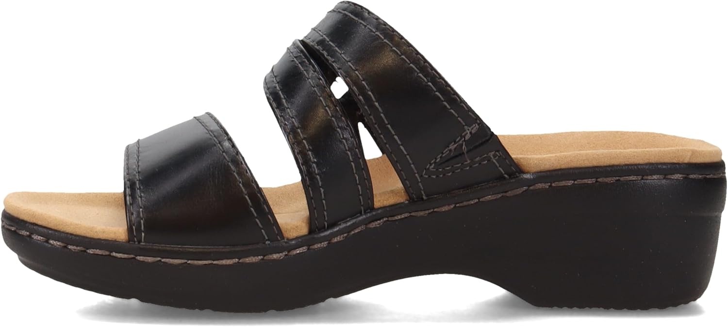 image:imageClarks Womens Merliah CoralBlack Leather