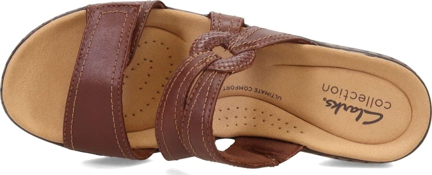 image:imageClarks Womens Merliah CoralDark Tan Leather
