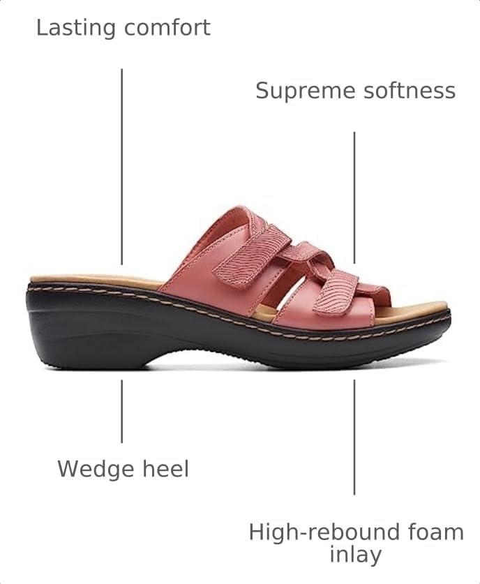 image:imageClarks Womens Merliah CoralDusty Rose