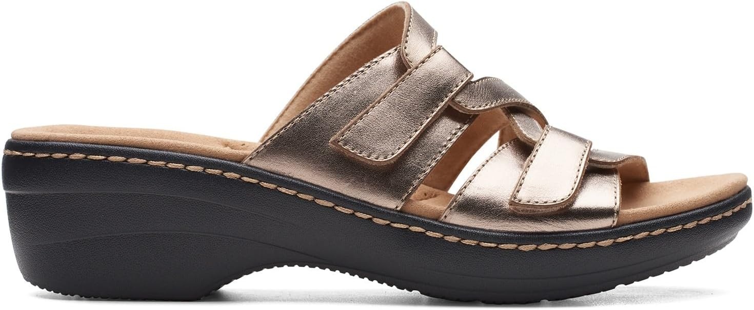 image:imageClarks Womens Merliah CoralMetallic Leather