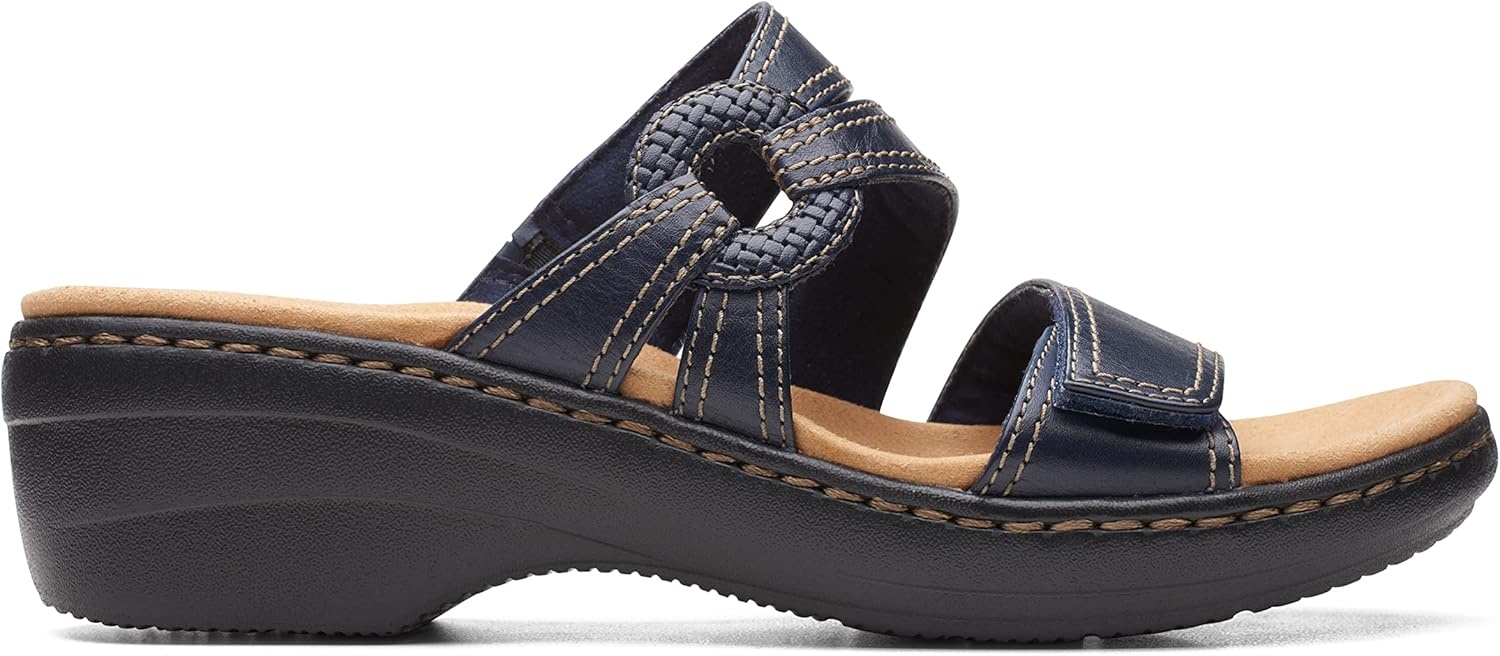 image:imageClarks Womens Merliah CoralNavy Leather