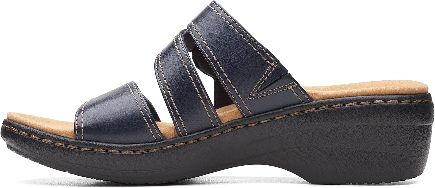 image:imageClarks Womens Merliah CoralNavy Leather
