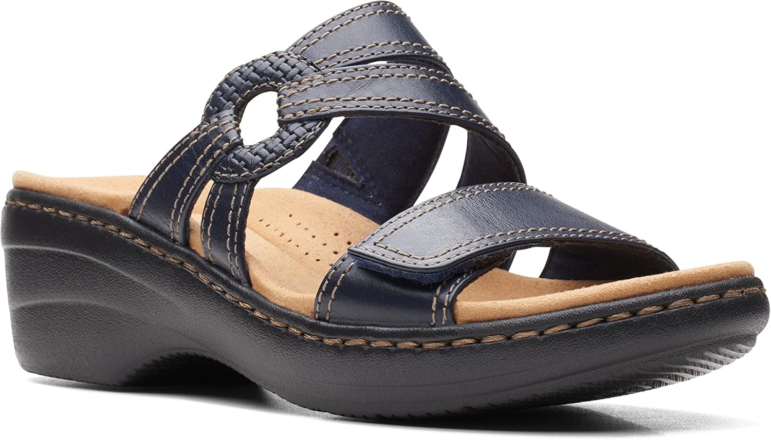 image:imageClarks Womens Merliah CoralNavy Leather