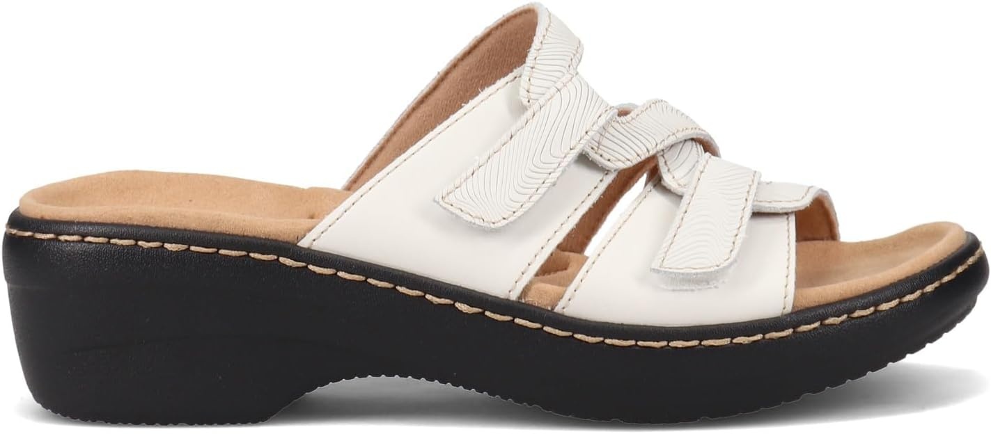 image:imageClarks Womens Merliah CoralWhite Leather