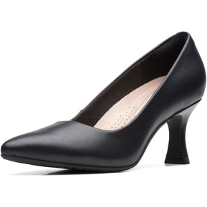 Clarks Women’s Kataleyna Gem Pumps(Black Black Leather)