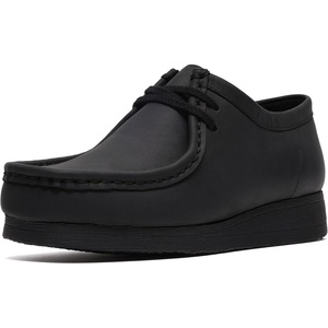 Clarks Women’s Padmora Oxford(Black Smooth)