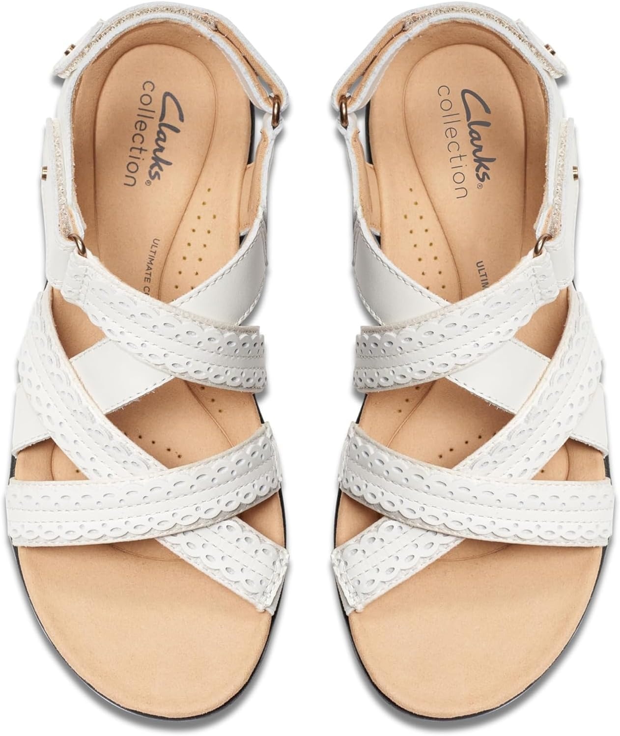 image:imageClarks Womens Laurieann RenaOff White Combi