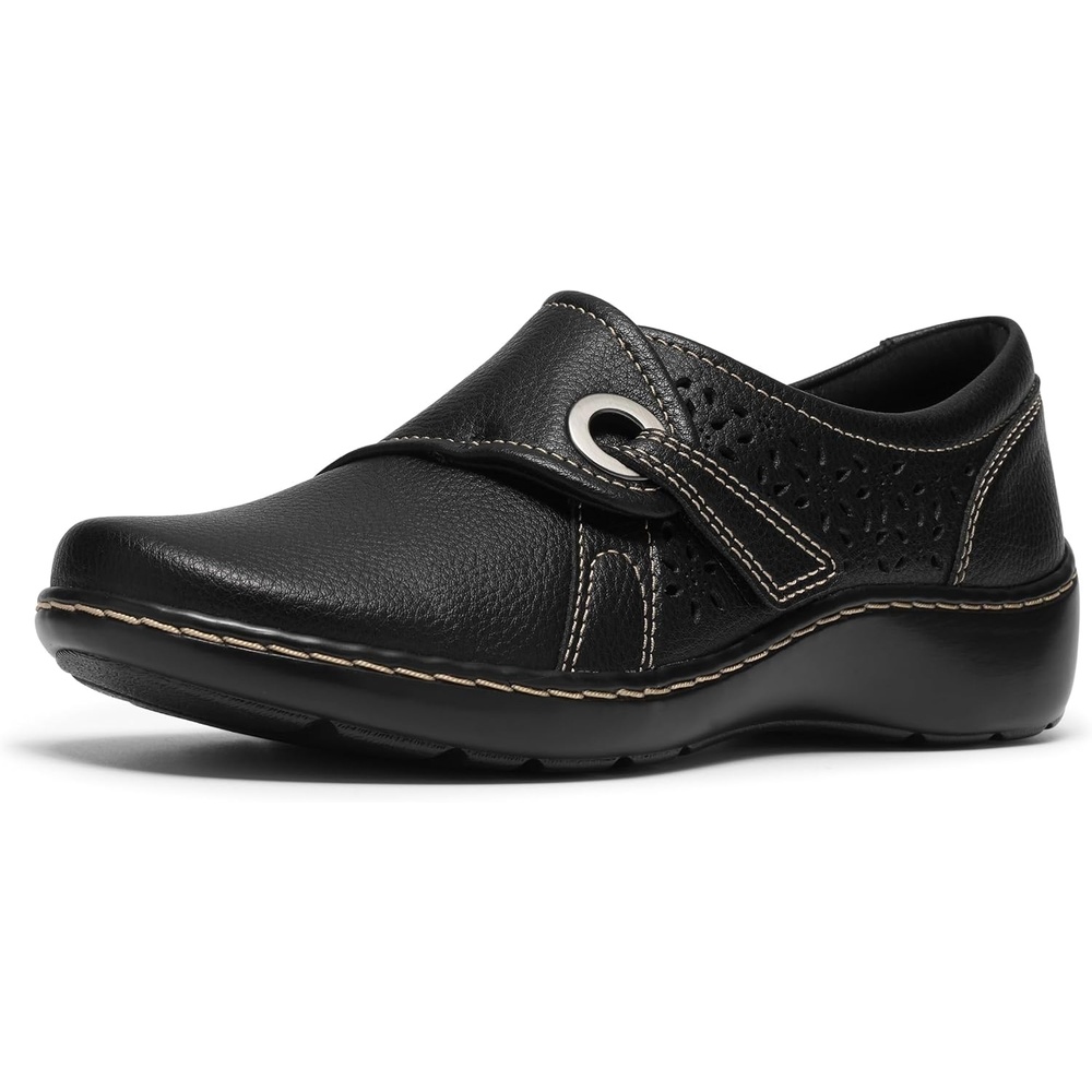 image:imageClarks Womens Cora TeaganBlack Leather
