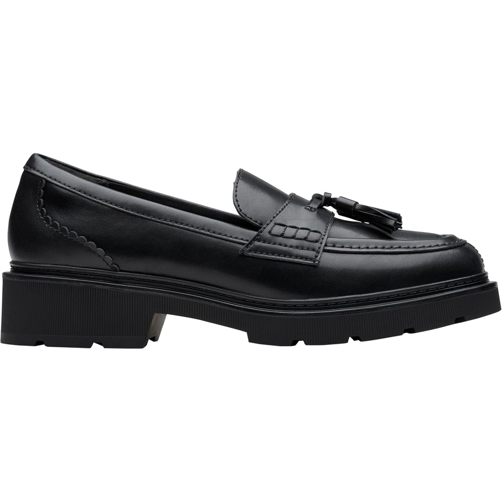 image:imageClarks Womens Lauryl TasselBlack Black Leather