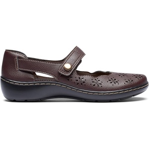Clarks Women’s Cora Jane(Brown Leather)