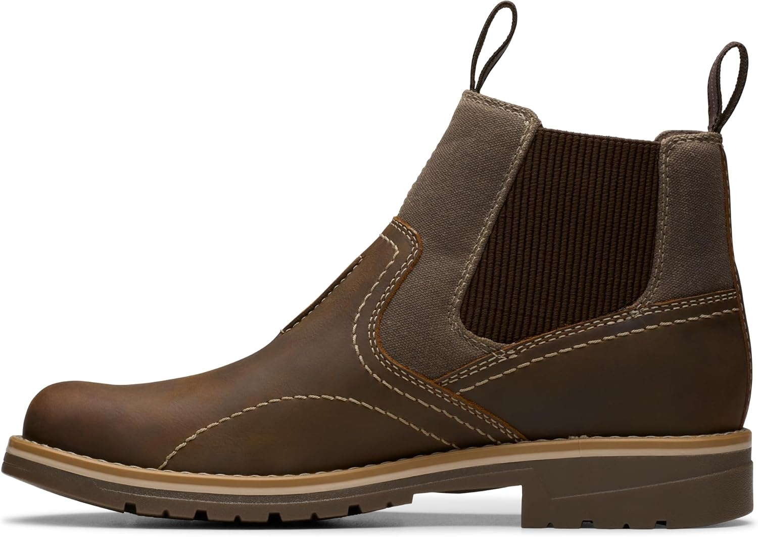 image:imageClarks mens Morris Easy Waterproof Casual BootsBeeswax Leather
