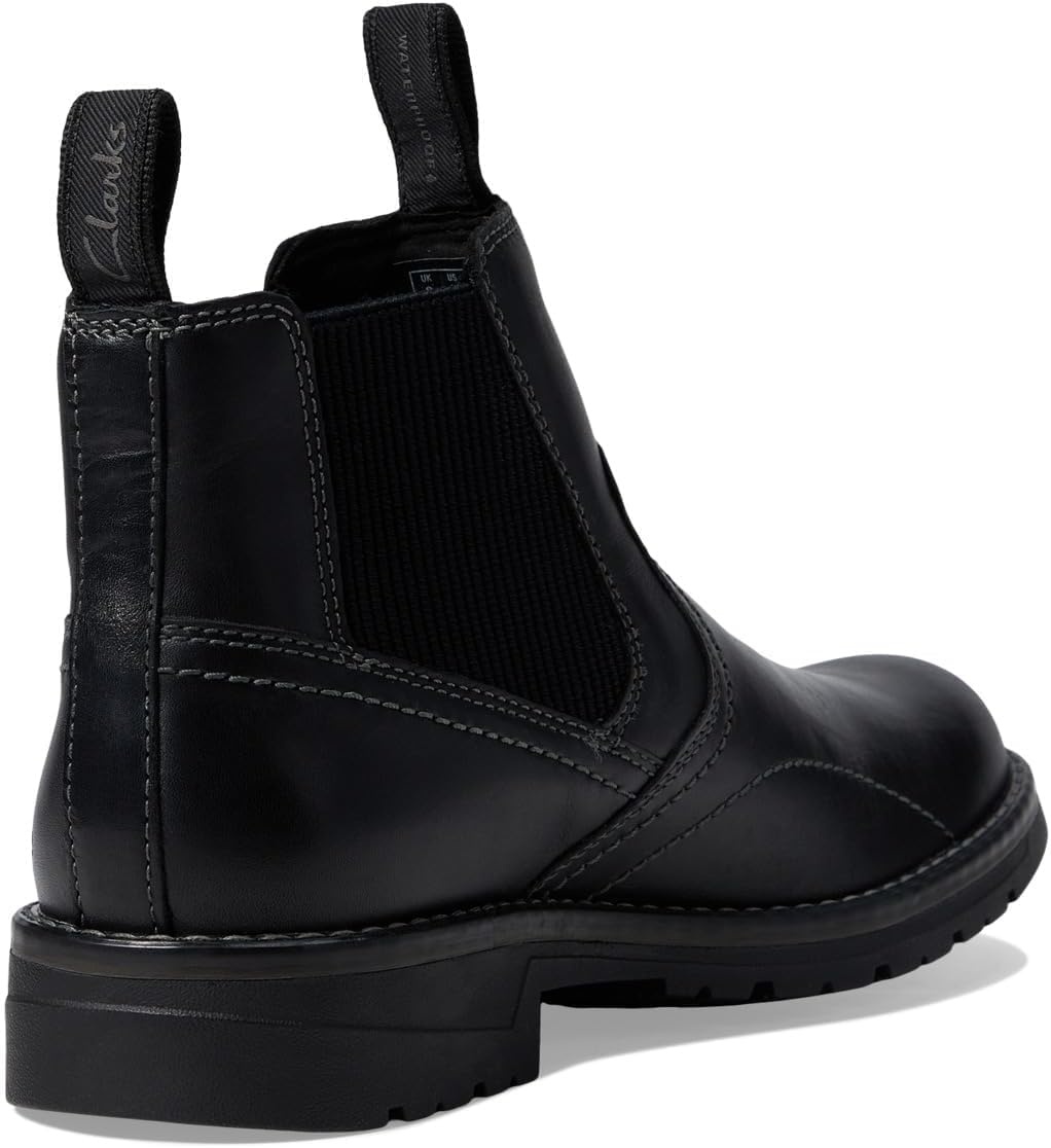image:imageClarks mens Morris Easy Waterproof Casual BootsBlack Leather