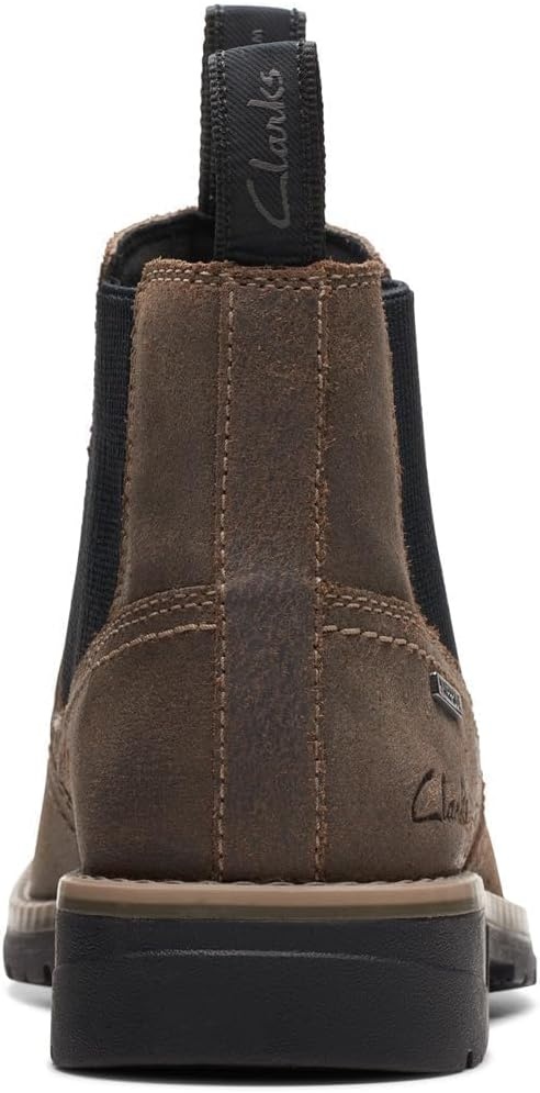 image:imageClarks mens Morris Easy Waterproof Casual BootsStone Waxy