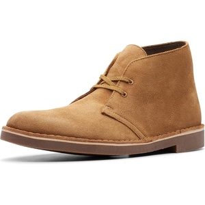 Clarks Men’s Bushacre 2 Chukka Boot(Wheat Suede)