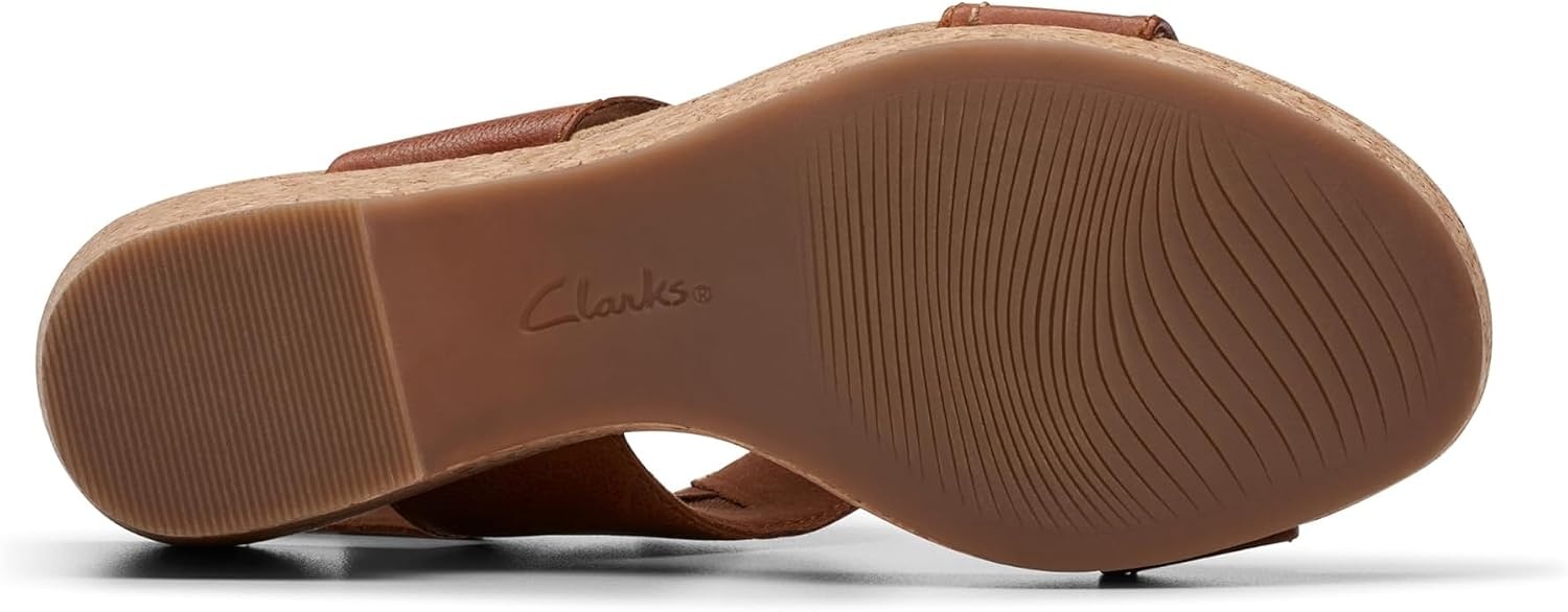 image:imageClarks Womens Giselle Style Casual SandalsTan Leather