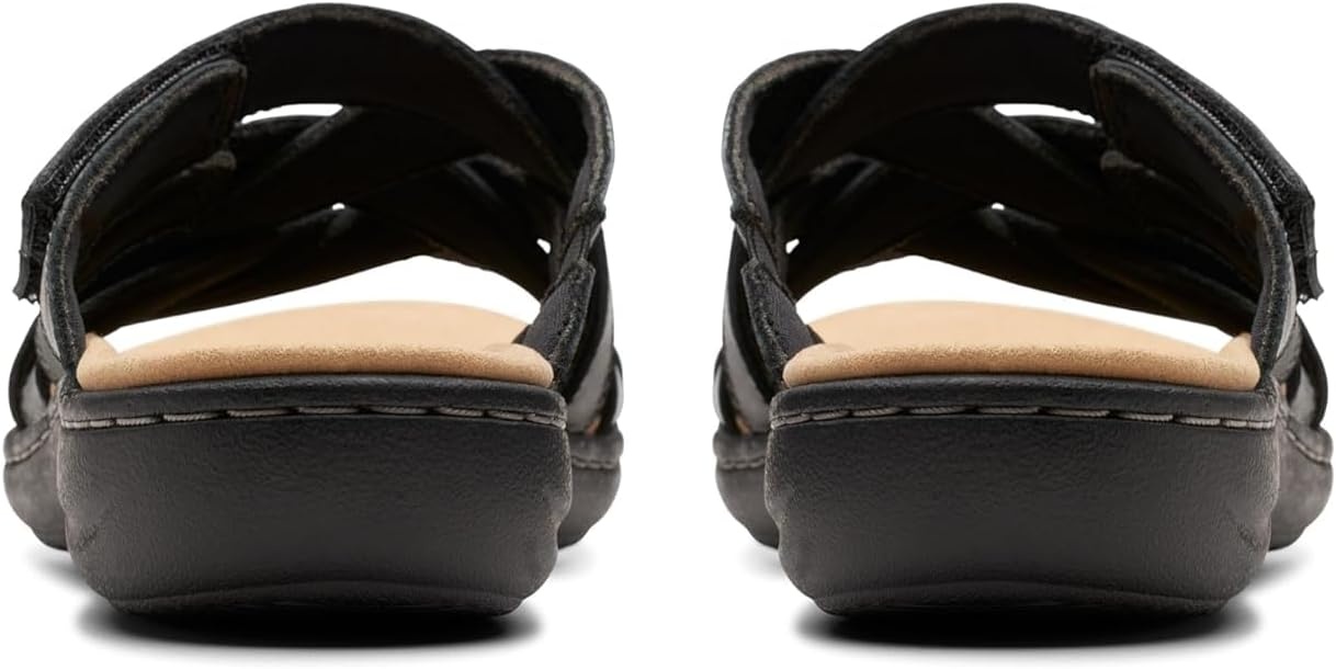 image:imageClarks Womens Laurieann Bali Casual SandalsBlack Leather