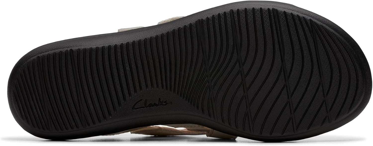 image:imageClarks Womens Laurieann Bali Casual SandalsOff White Leather