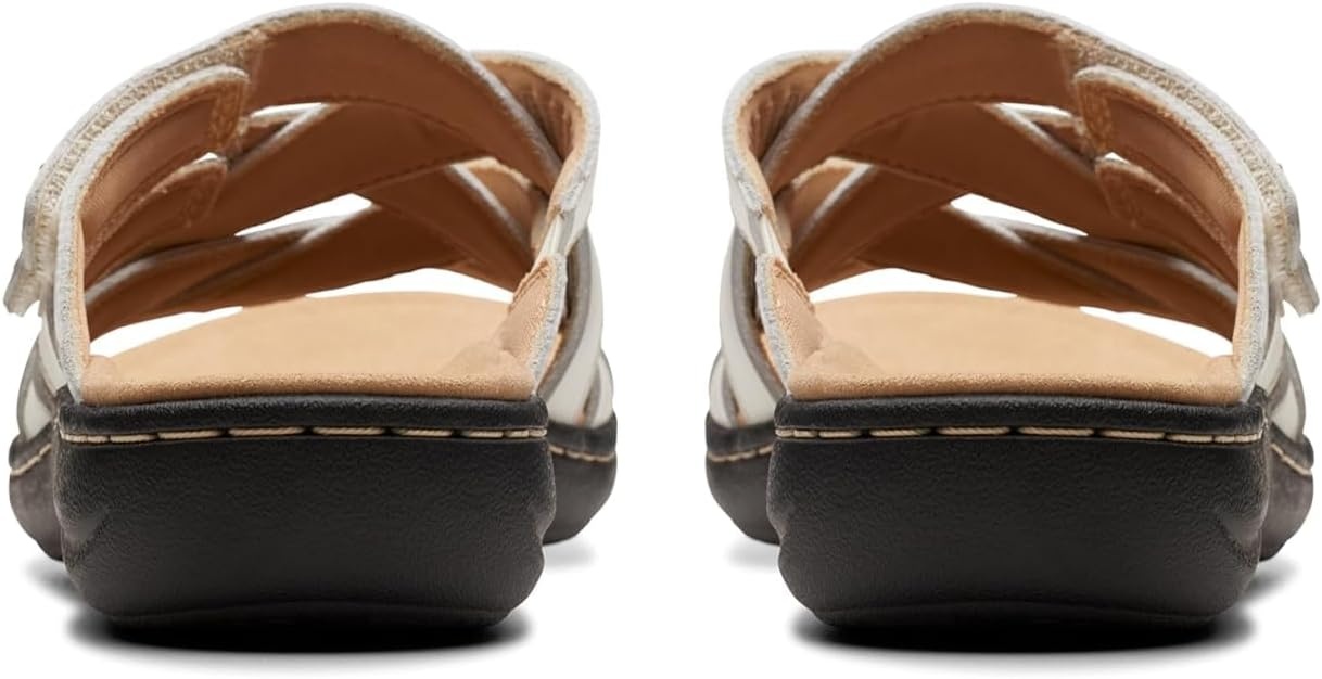 image:imageClarks Womens Laurieann Bali Casual SandalsOff White Leather