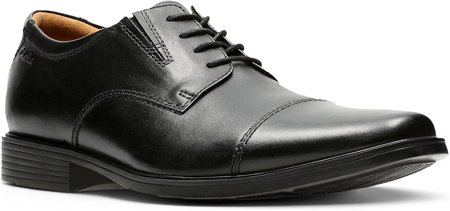 image:imageClarks Mens TildenBlack Leather