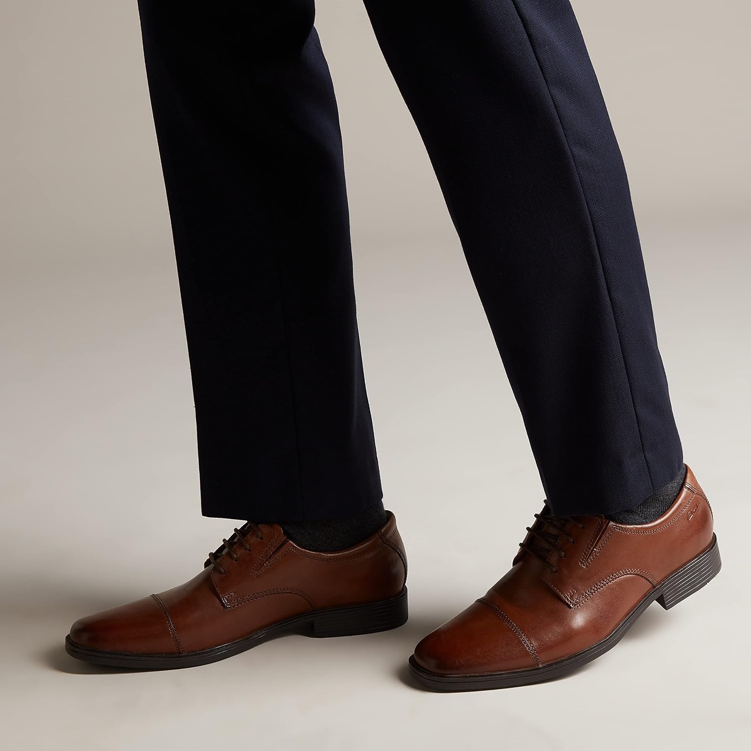 image:imageClarks Mens TildenDark Tan Lea