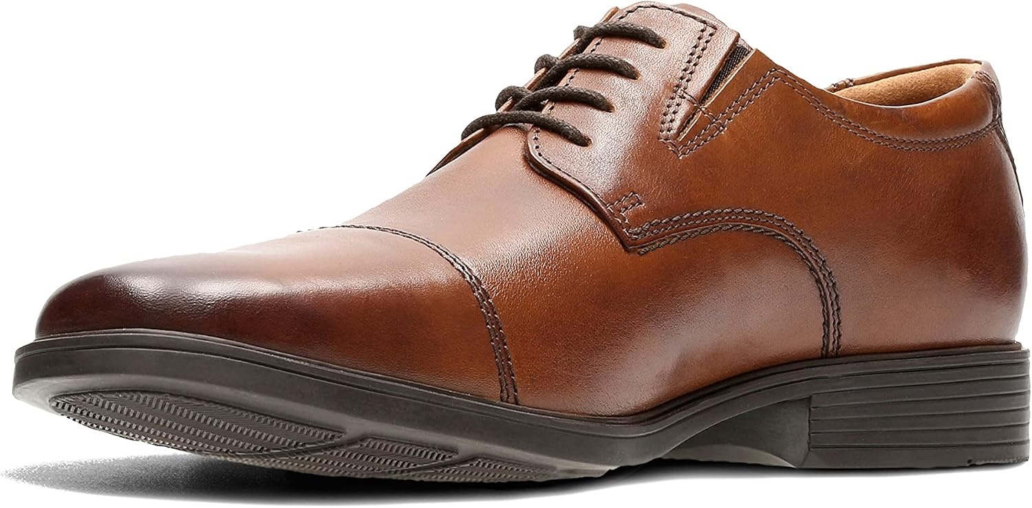 image:imageClarks Mens TildenDark Tan Leather