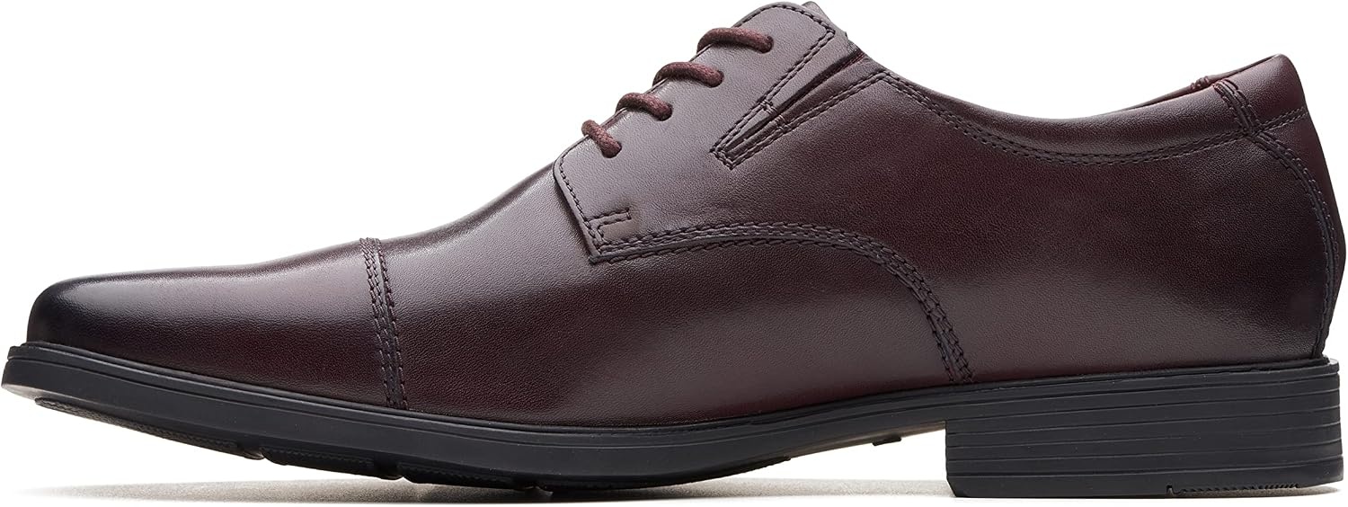 image:imageClarks Mens TildenWine Leather