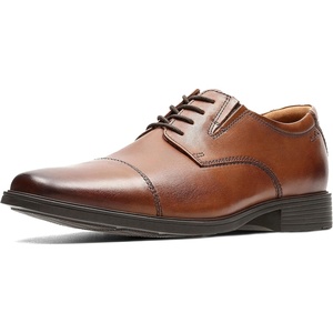 Clarks Mens Tilden(Dark Tan Lea)