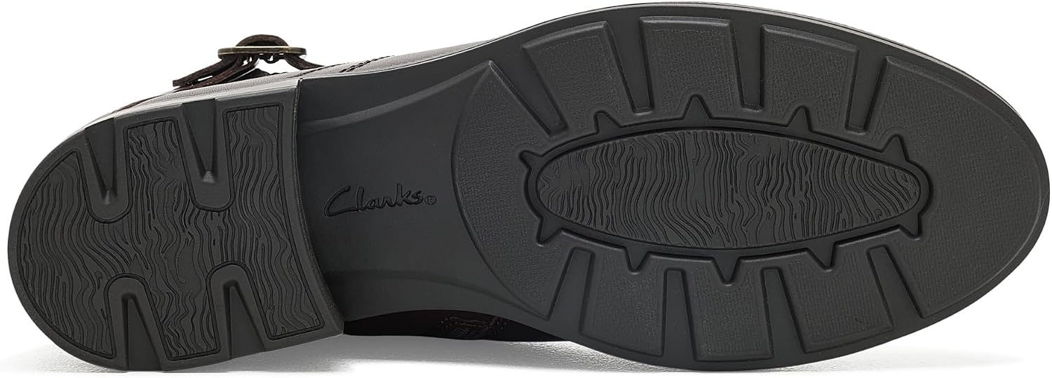 image:imageClarks Womens Adalynn WestDark Brown Lea