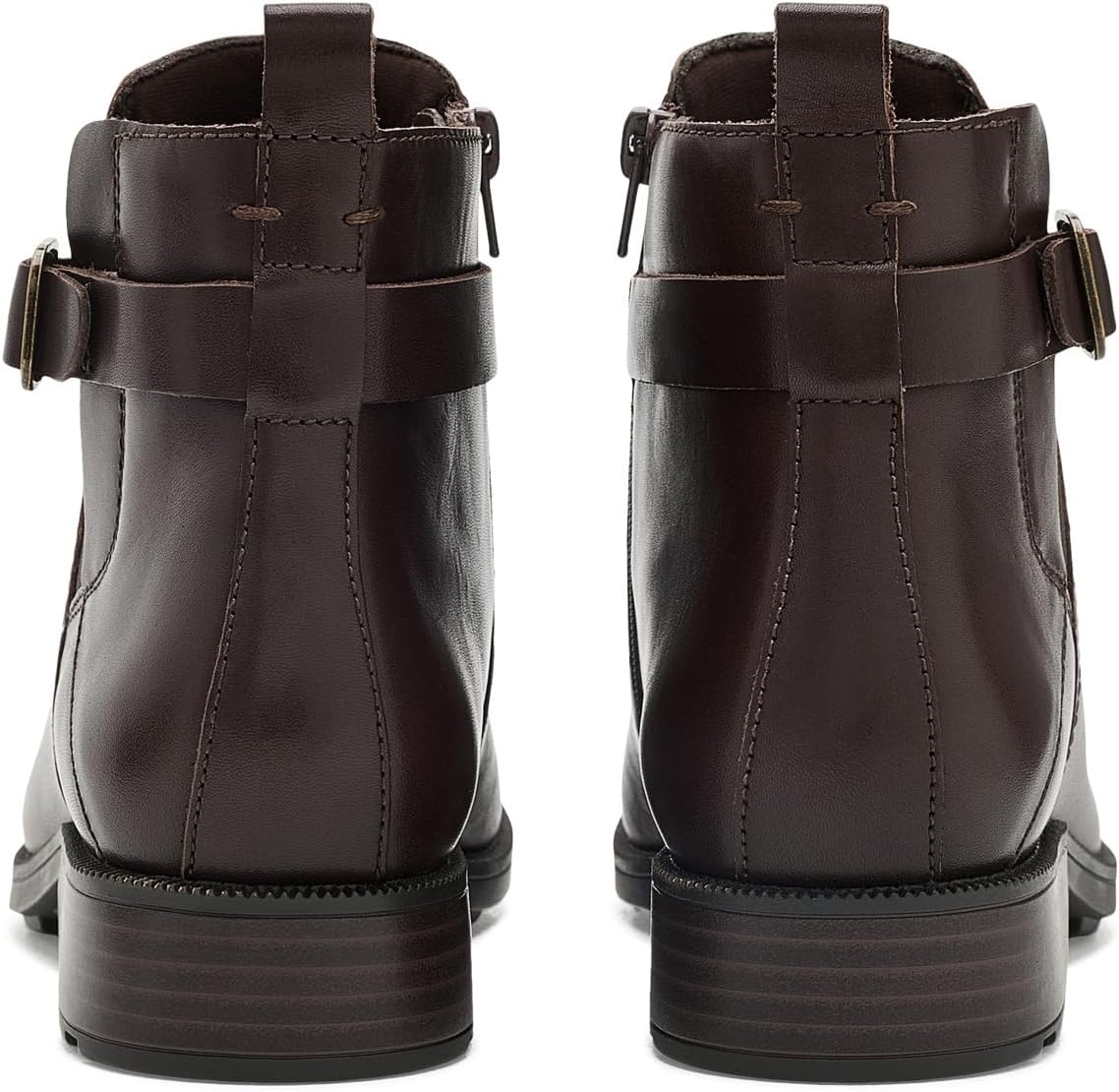 image:imageClarks Womens Adalynn WestDark Brown Lea