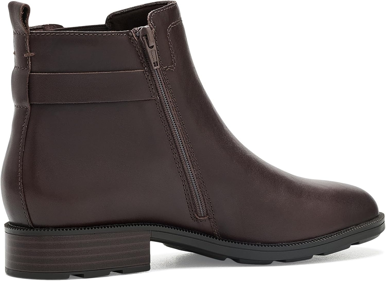 image:imageClarks Womens Adalynn WestDark Brown Lea