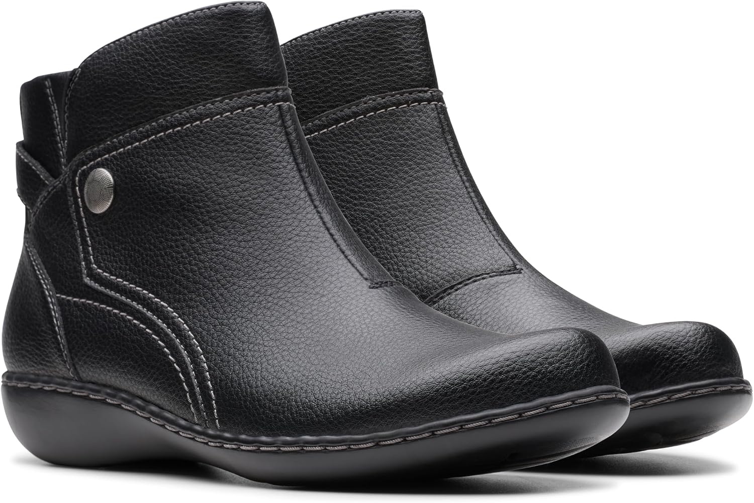 image:imageClarks Womens Ashland MabelBlack Tumbled