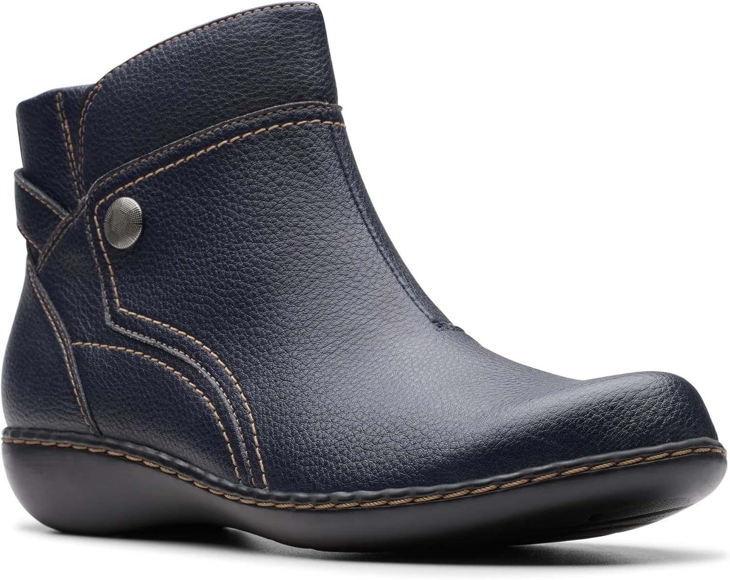image:imageClarks Womens Ashland MabelNavy Tumbled